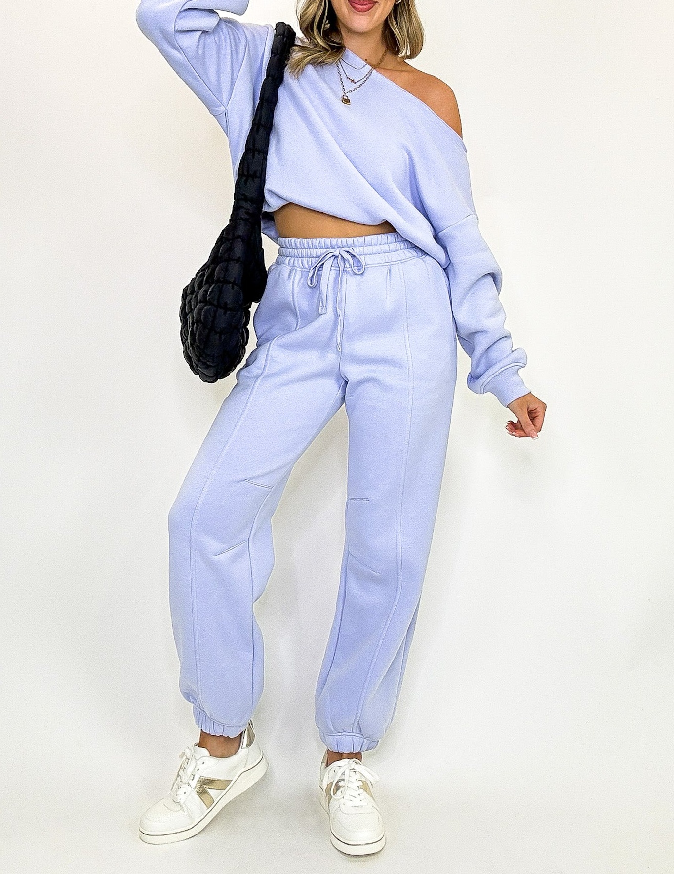 Cozy Circuit French Terry Fleece Jogger Sweatpant