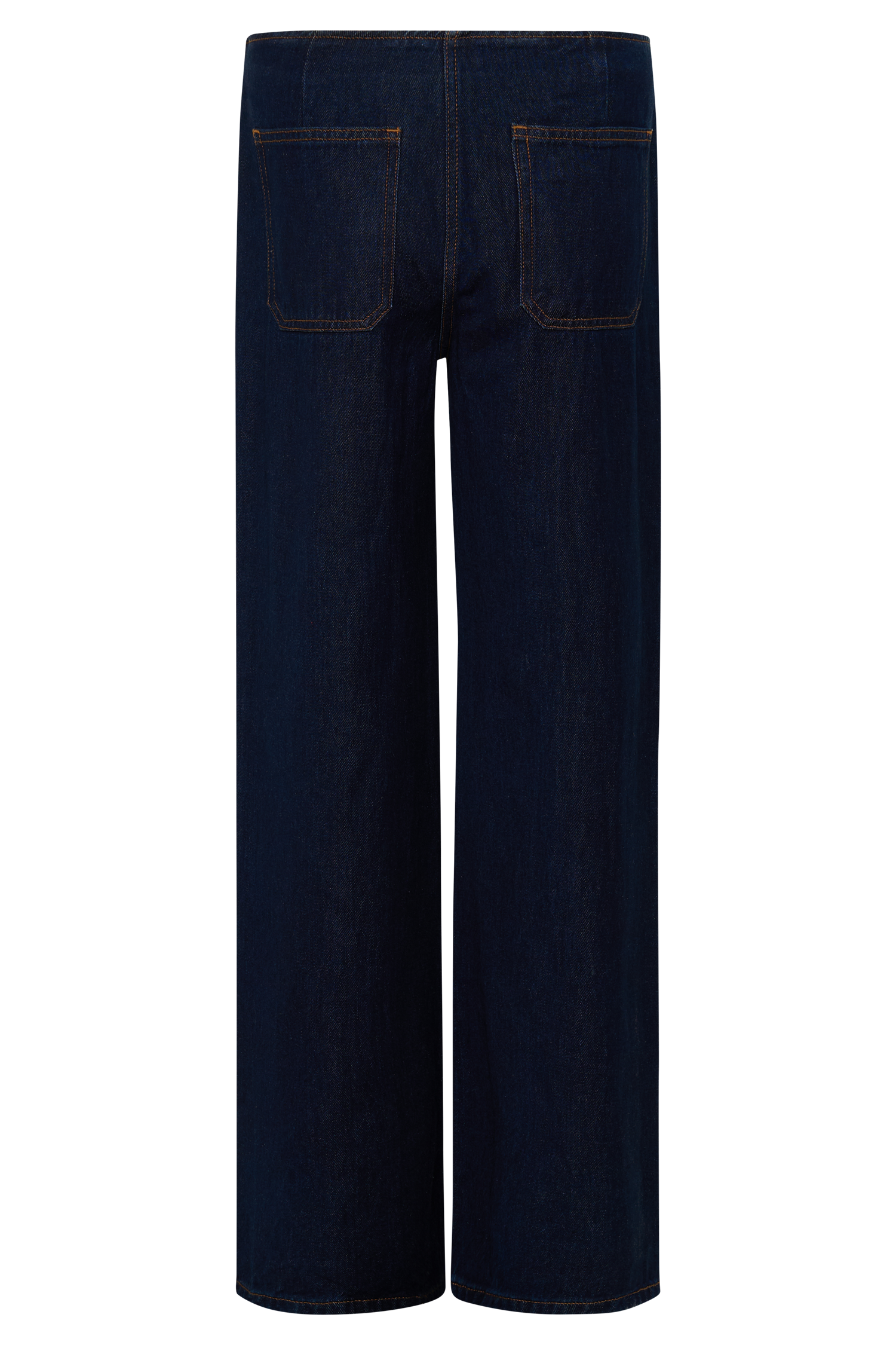 Blue Mid Rise Denim Jeans