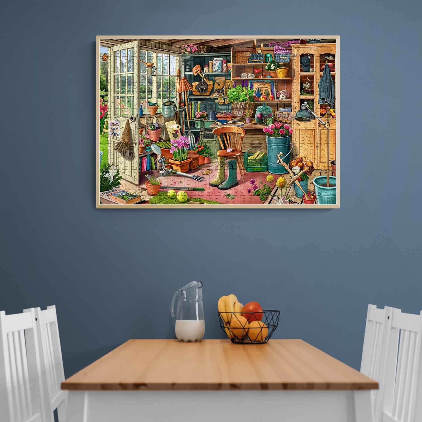 Messy Warehouse 500 / 1000 Piece Puzzle