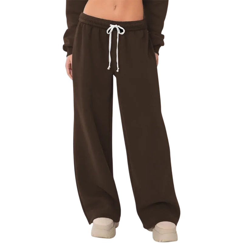 Women's Low Rise Wide Leg Sweatpants