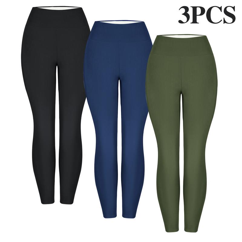 Winter Fleece Lined Leggings – High Waist, Warm & Stretchy Yoga Pants