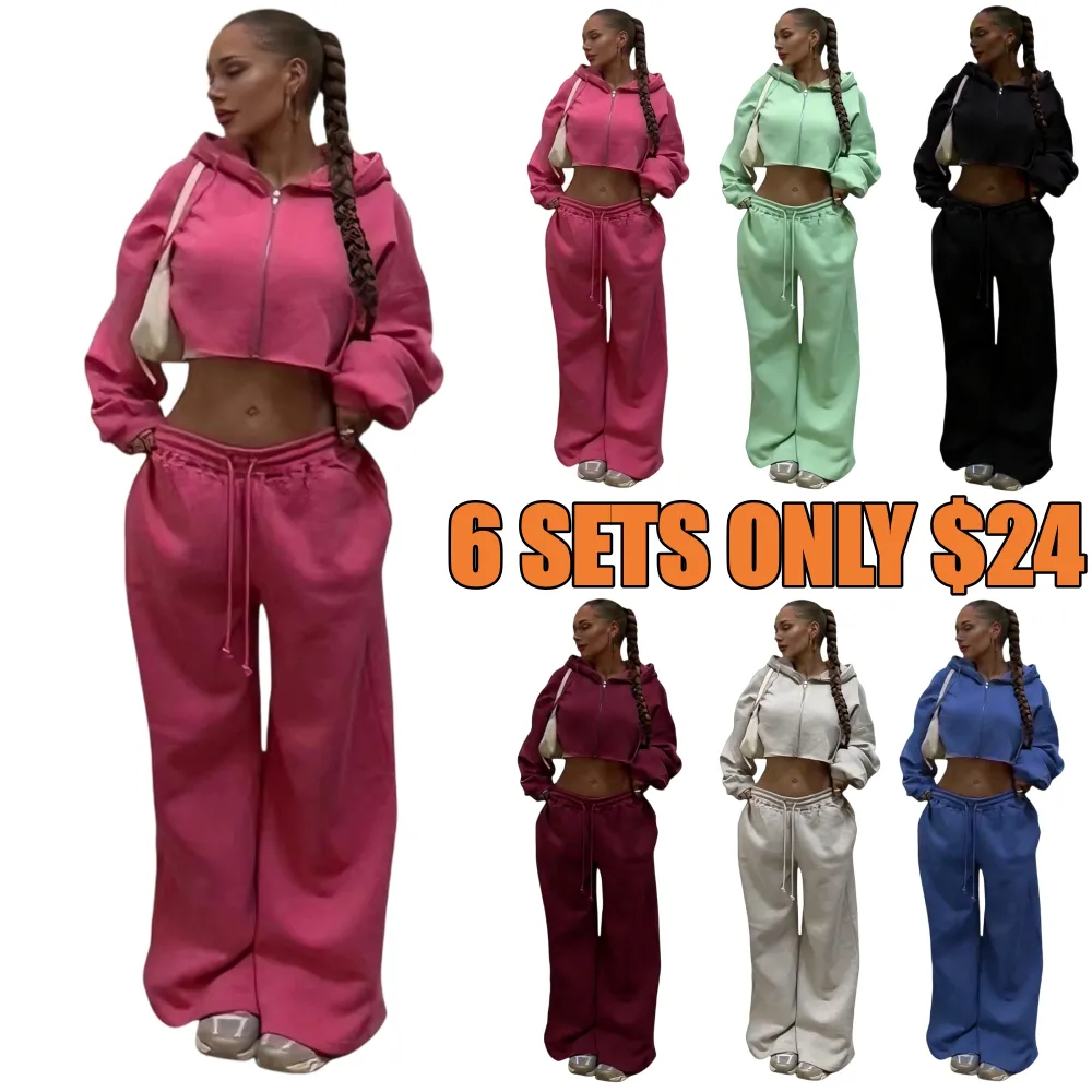 Women's Casual Two-piece Sweatsuit
