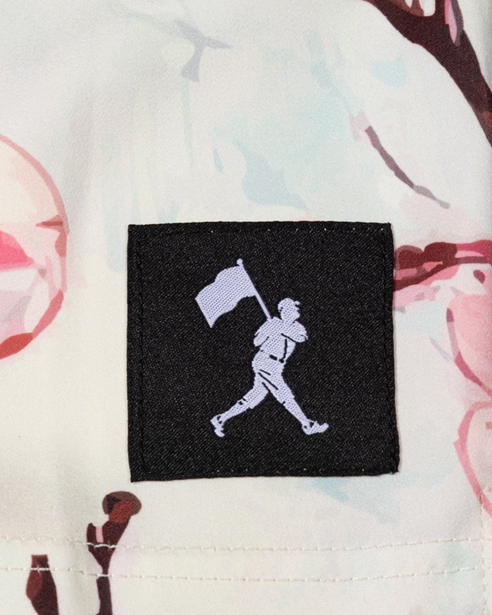 Cherry Blossom Baseball Diamond Lux Satin Shorts - Youth