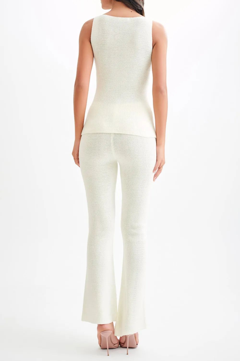 Skinny Straight Leg Knit Pant