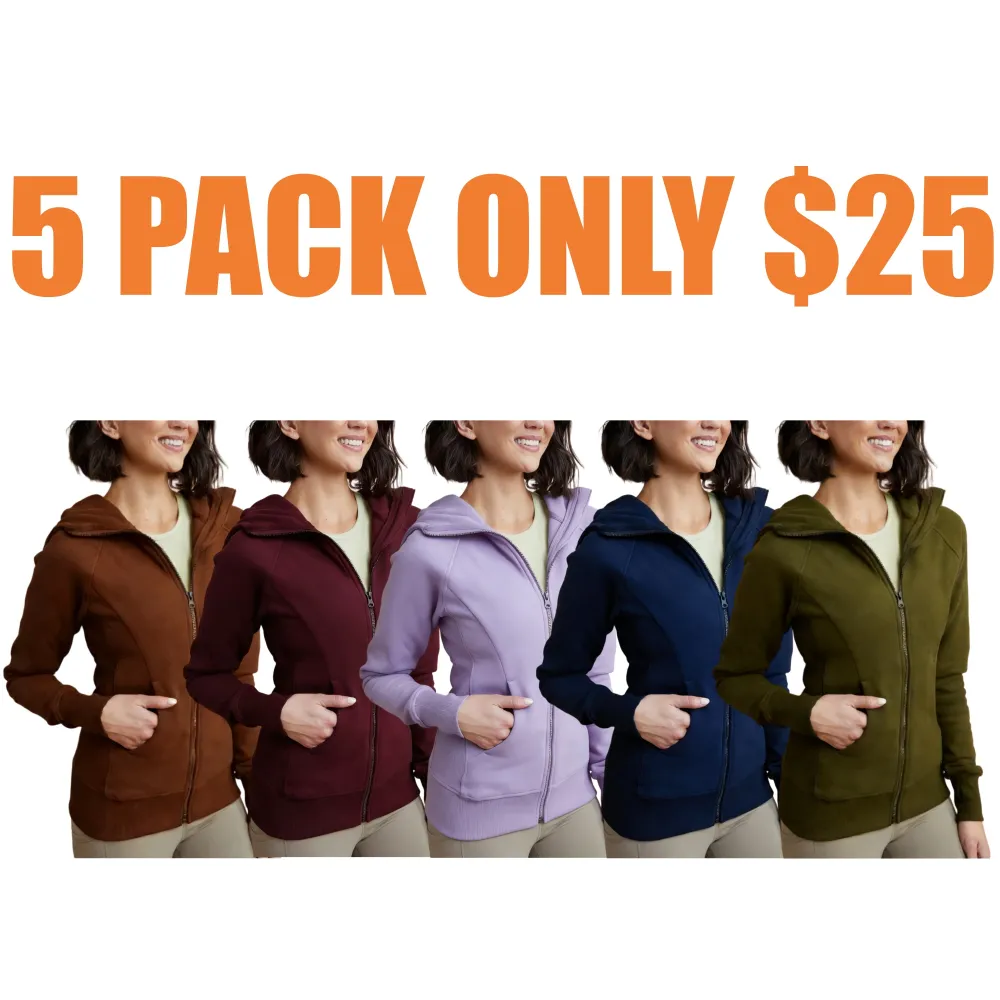 Full Zip Fleece Hoodie