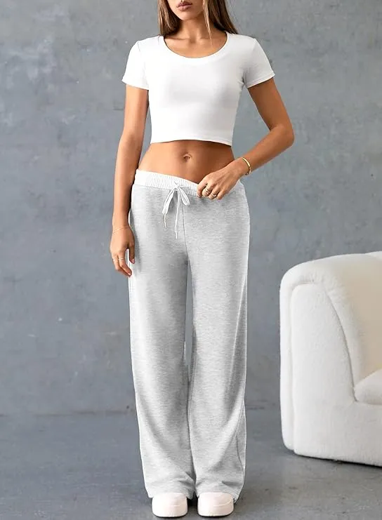 Women's Colorblock Drawstring Waist Sports Jogger Pants