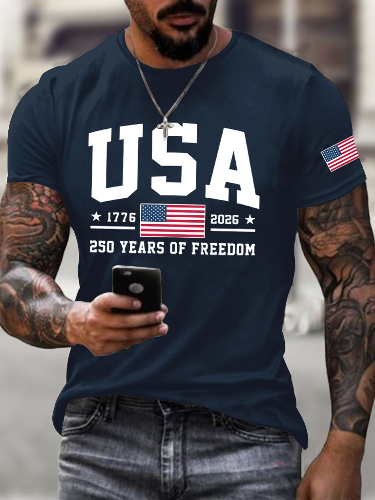 Men'S America 250th Anniversary T-Shirt