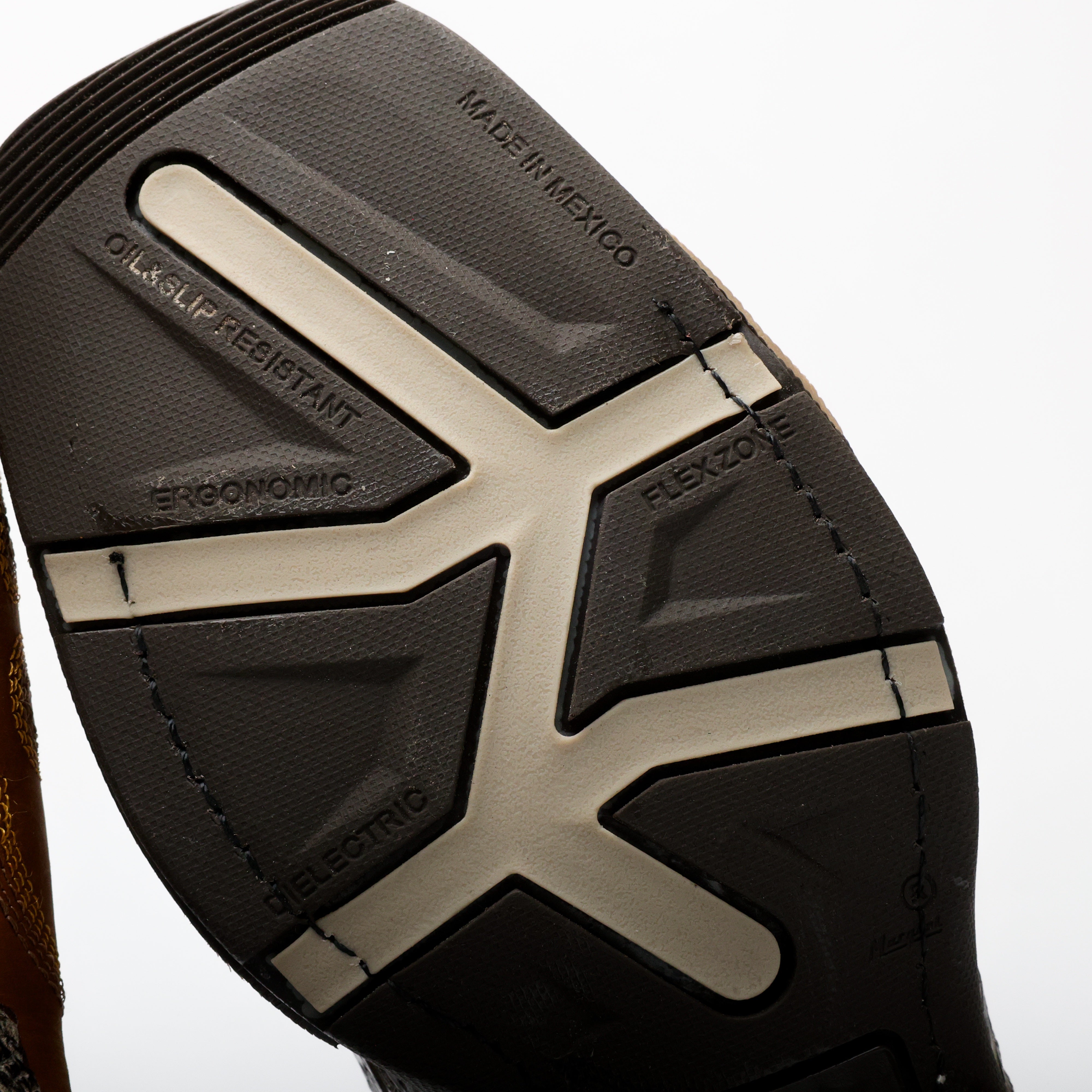 TBR Desert Hand-Tooled Leather Boots With 3D Lightweight Sole - Composite Toe