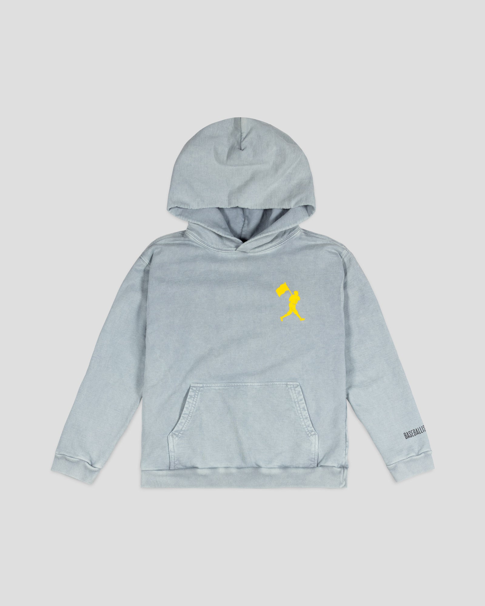 Yuvi Happy Place Hoodie (Grey) - Youth