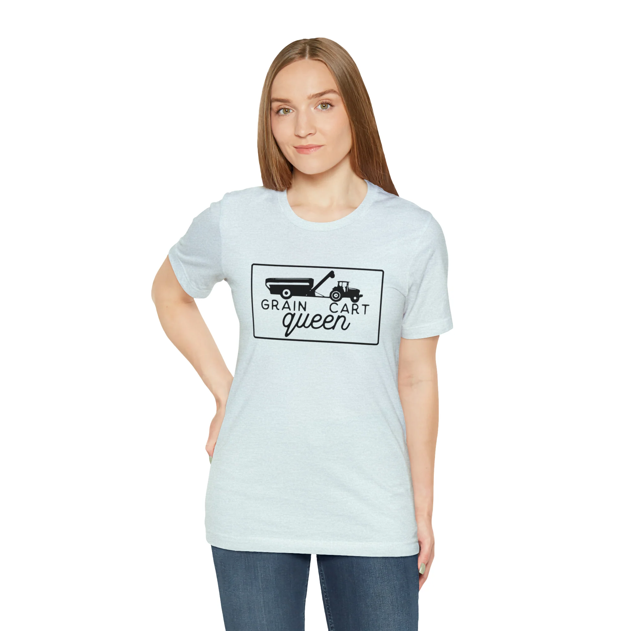 Grain Cart Queen Unisex Jersey Short Sleeve Tee
