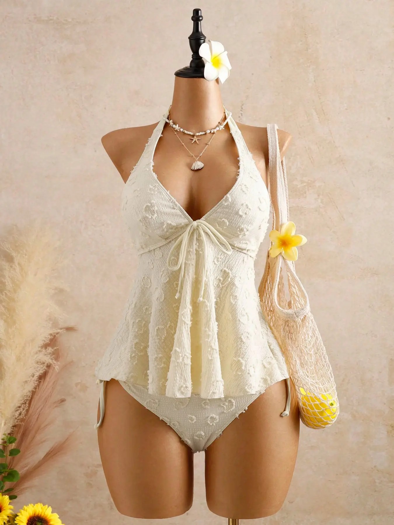 🔥🔥Easter Sale!Women's Fashion Tankini Swimsuit, Stylish Two-Piece Swimwear