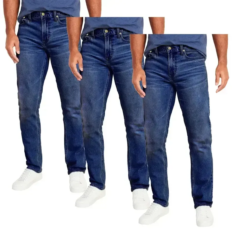 🔥Men's 5-Pack Rebar M4 Relaxed DuraStretch Basic Jeans