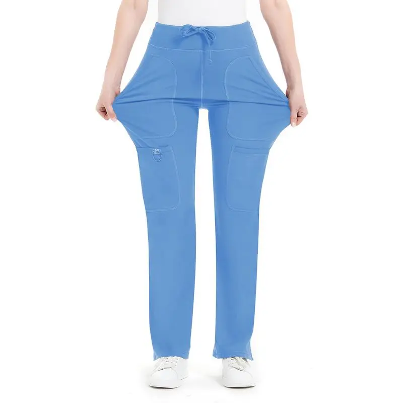 Women’s Yoga Scrub Pants – Super Soft, Stretchy Cargo Work Pants