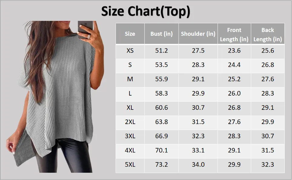 Women's Oversized Knit Top