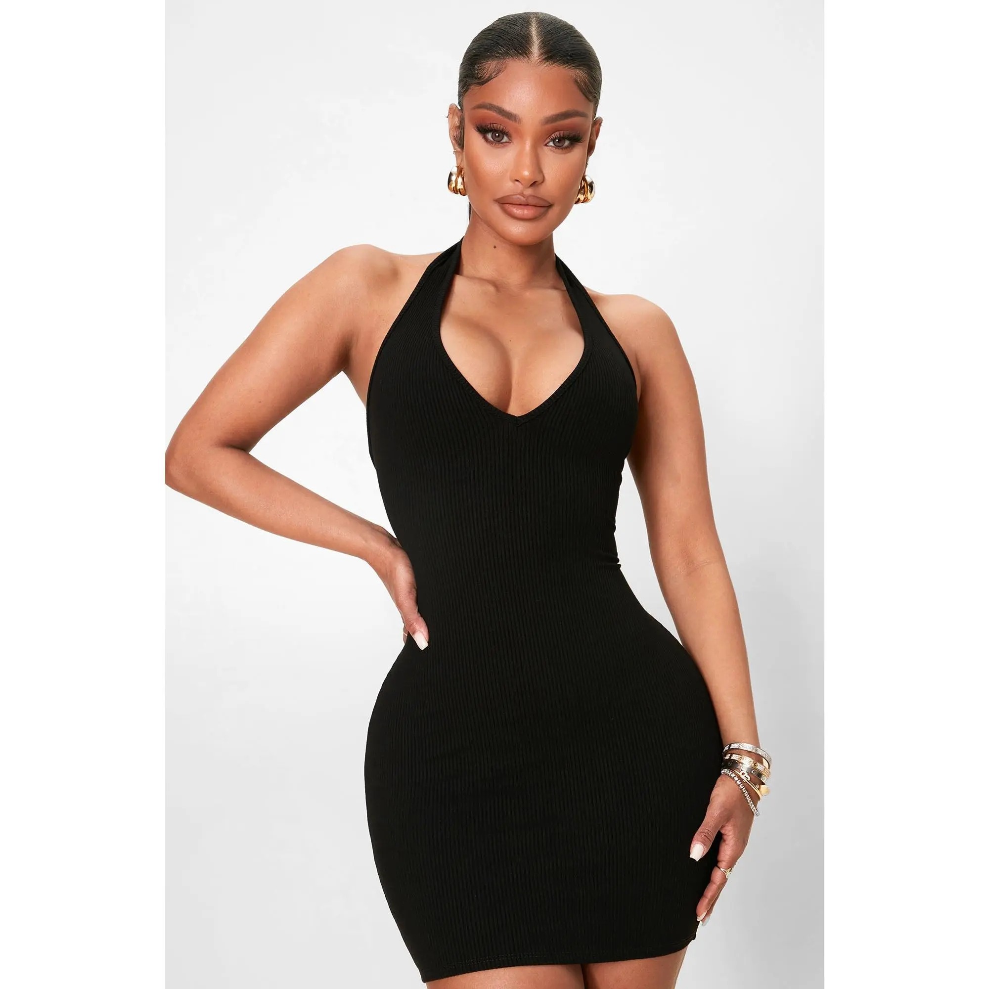 Women’s Celeste Halter Mini Dress