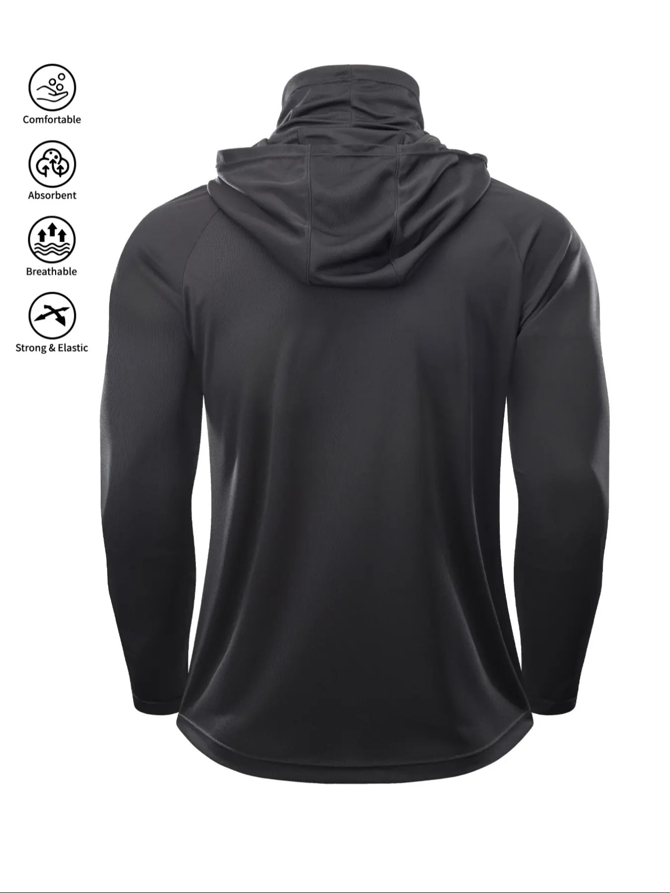 Men's UPF 50+ Sun Protection Hoodie