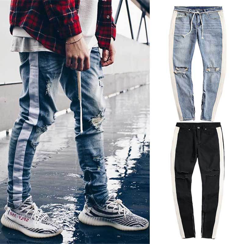 Men'S Patchwork Pocket Casual Trousers