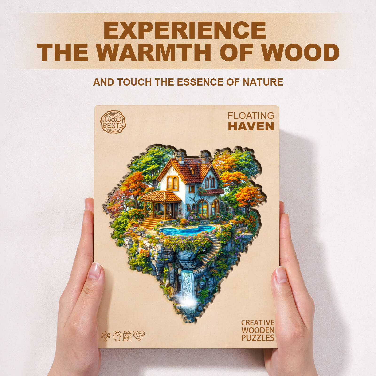 Floating Haven Wooden Jigsaw Puzzle