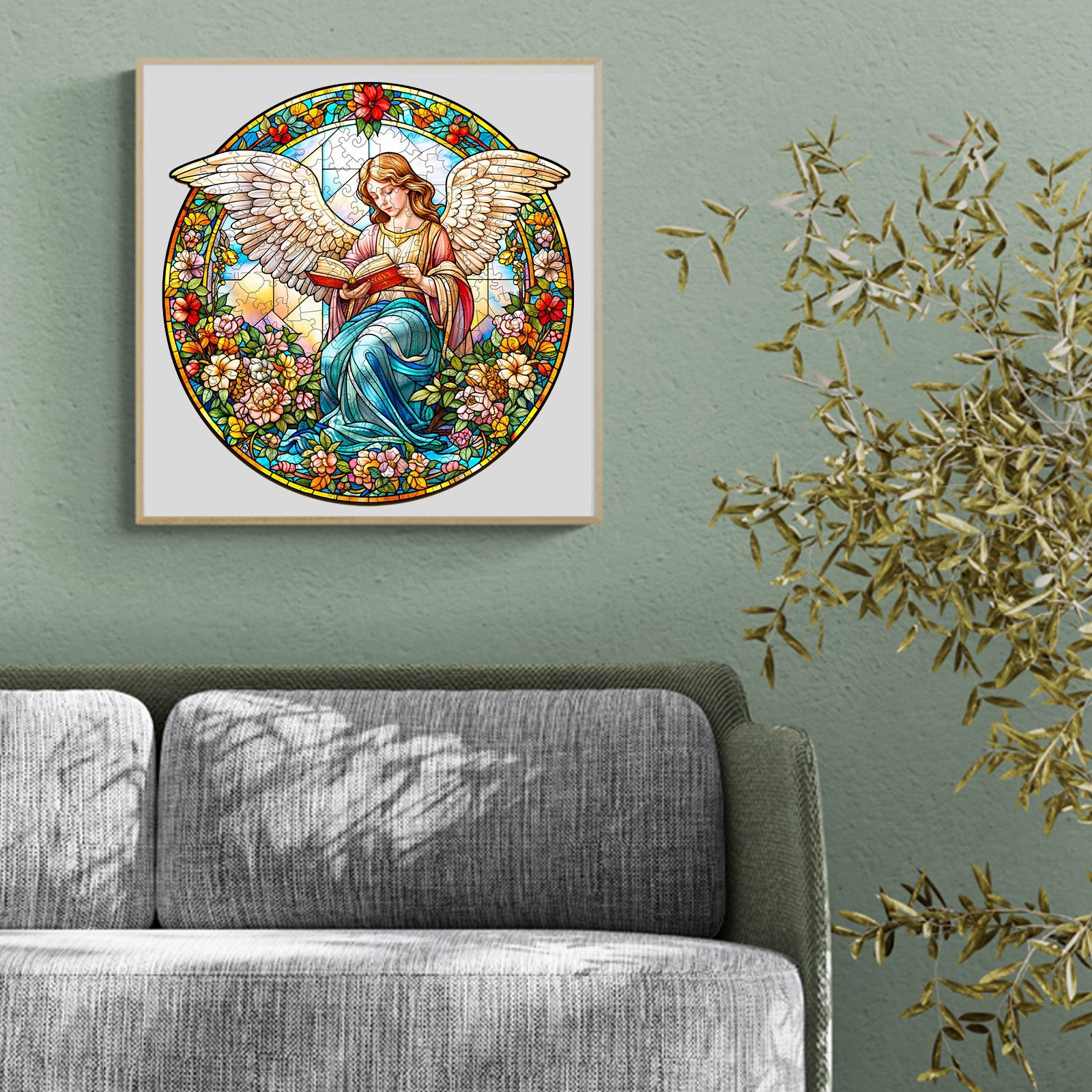 Angelic Garden Wooden Jigsaw Puzzle