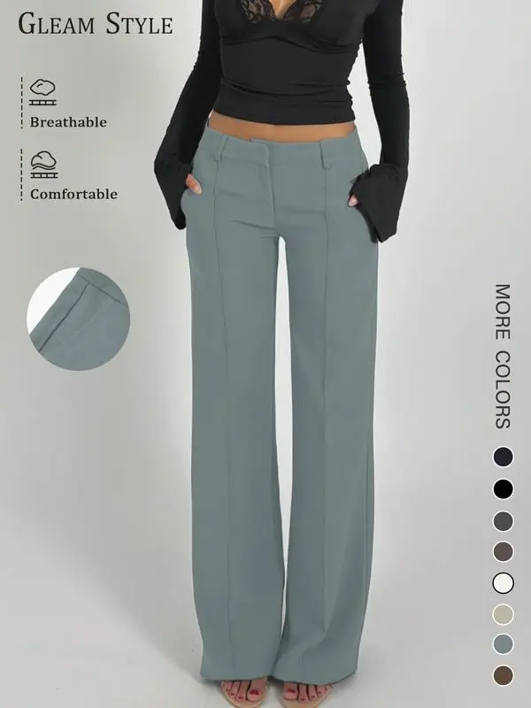 Women's Casual Fashion Suit Pants