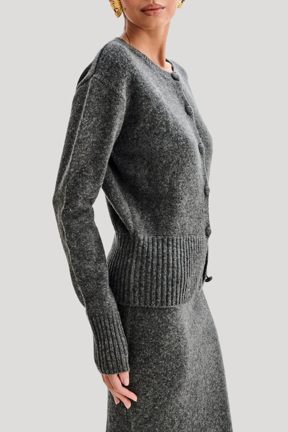 Oversized Knit Cardigan