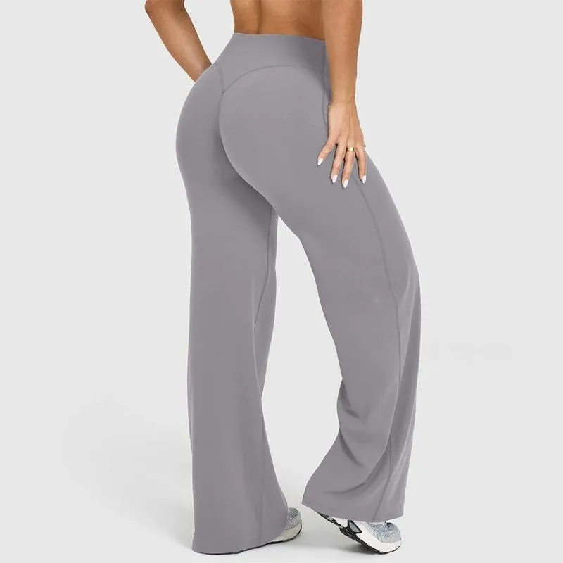 Straight Leg Bottoms Fitness Gymwear Women Workout Leggings