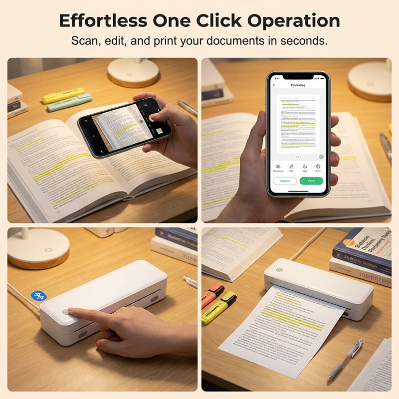 Portable A4 Thermal Printer