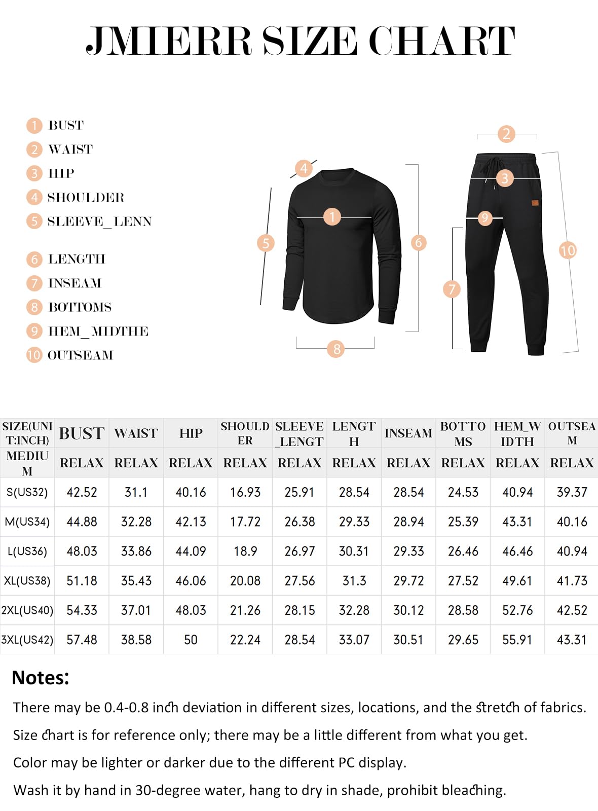 Men's 2 Piece Outfits Solid Color Cotton Pullover Sweatshirt Tracksuit & Joggers Sweatpants Sweatsuit Set