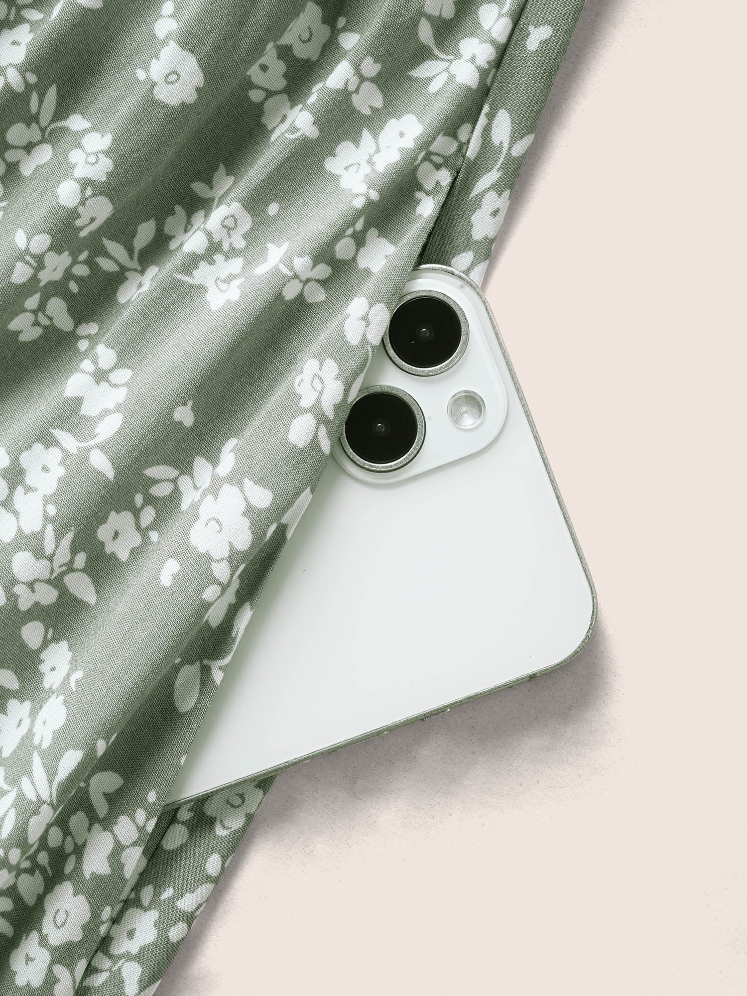 Bloom Dress - Flutter Sleeve Ditsy Floral Pocket Split Maxi Dress