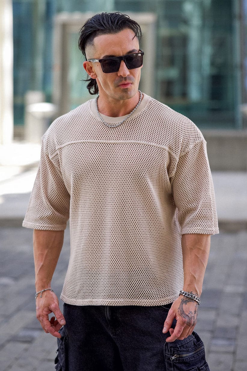 4022 - Cotton Mesh Tees