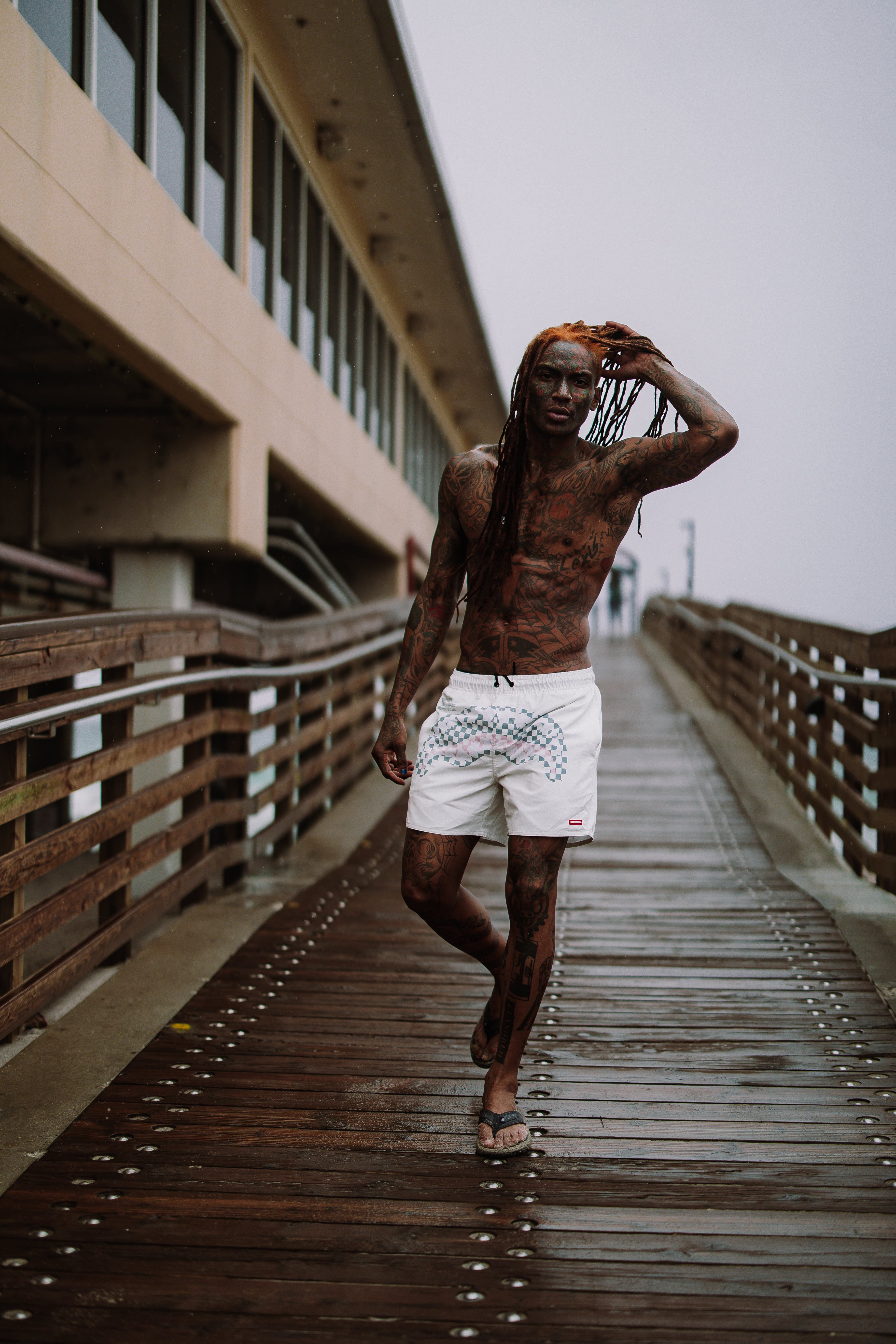 SHARK CENTRAL DYNAMIC SWIM SHORTS