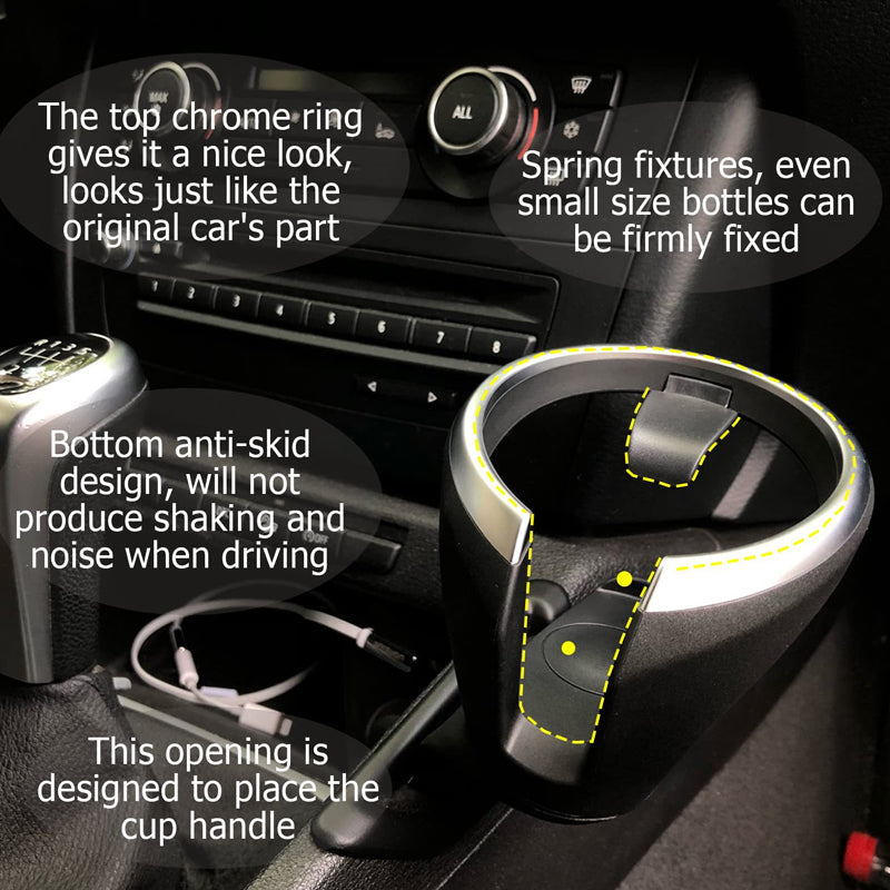 Center Console Cup Holder for BMW E-Series