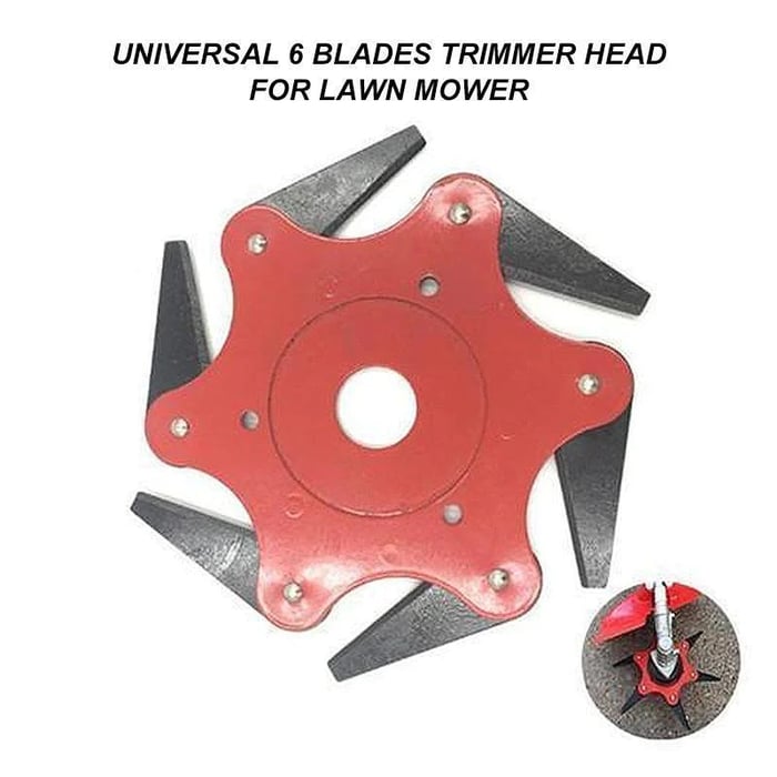 6-Steel Razors Trimmer Head