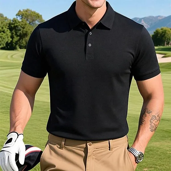Men's Multi-Color Polos | Short Sleeve, Slim Fit | Casual & Business Wear