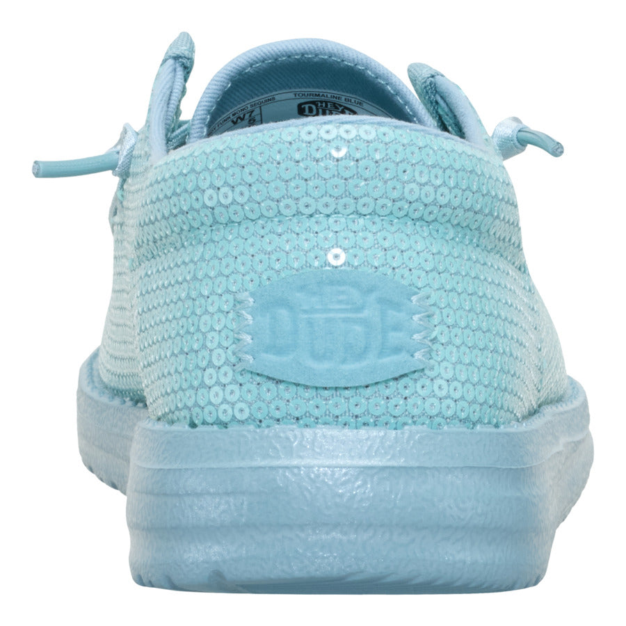 Wendy Funk Mono Sequin - Tourmaline Blue