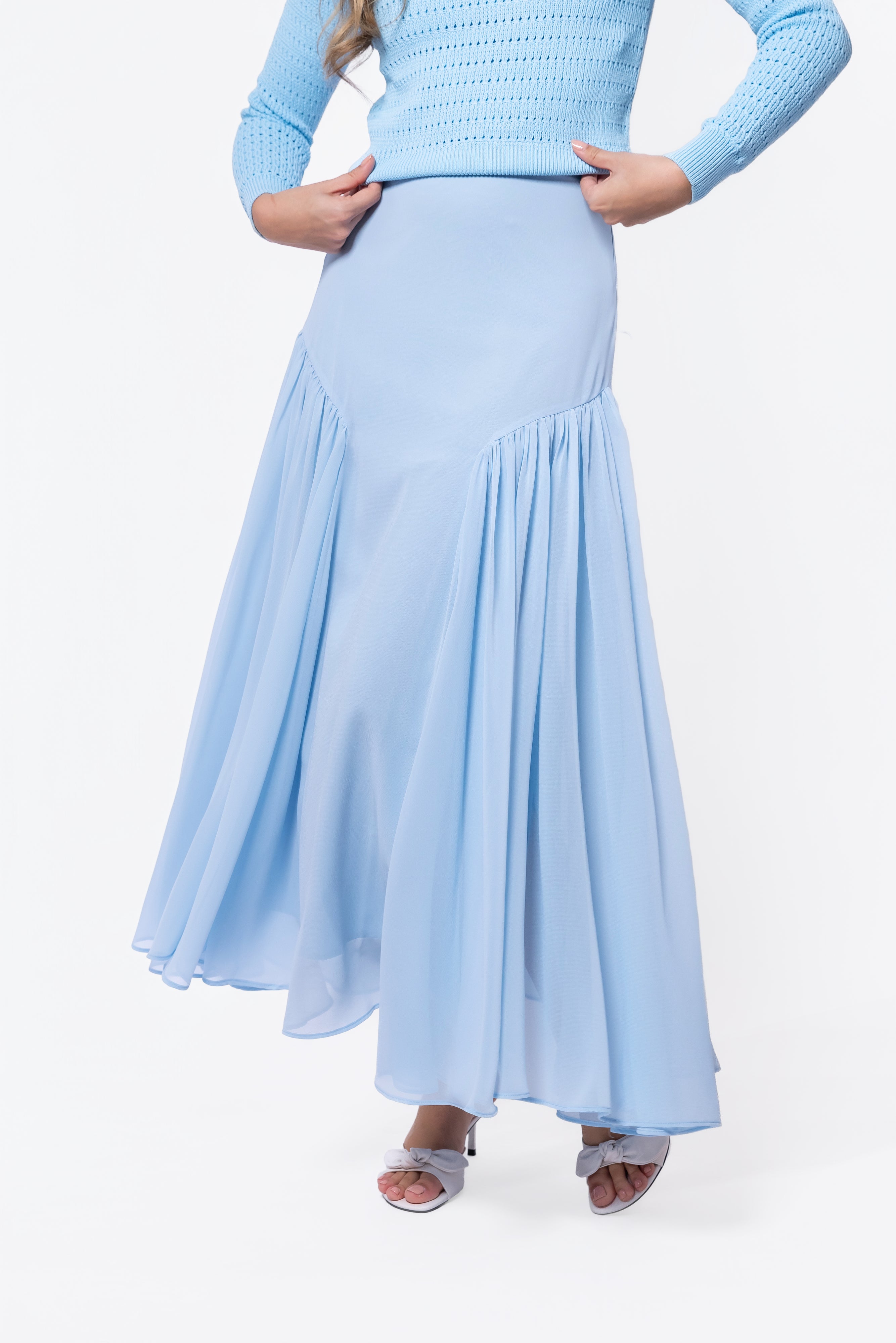 Vega Skirt (Light Blue)