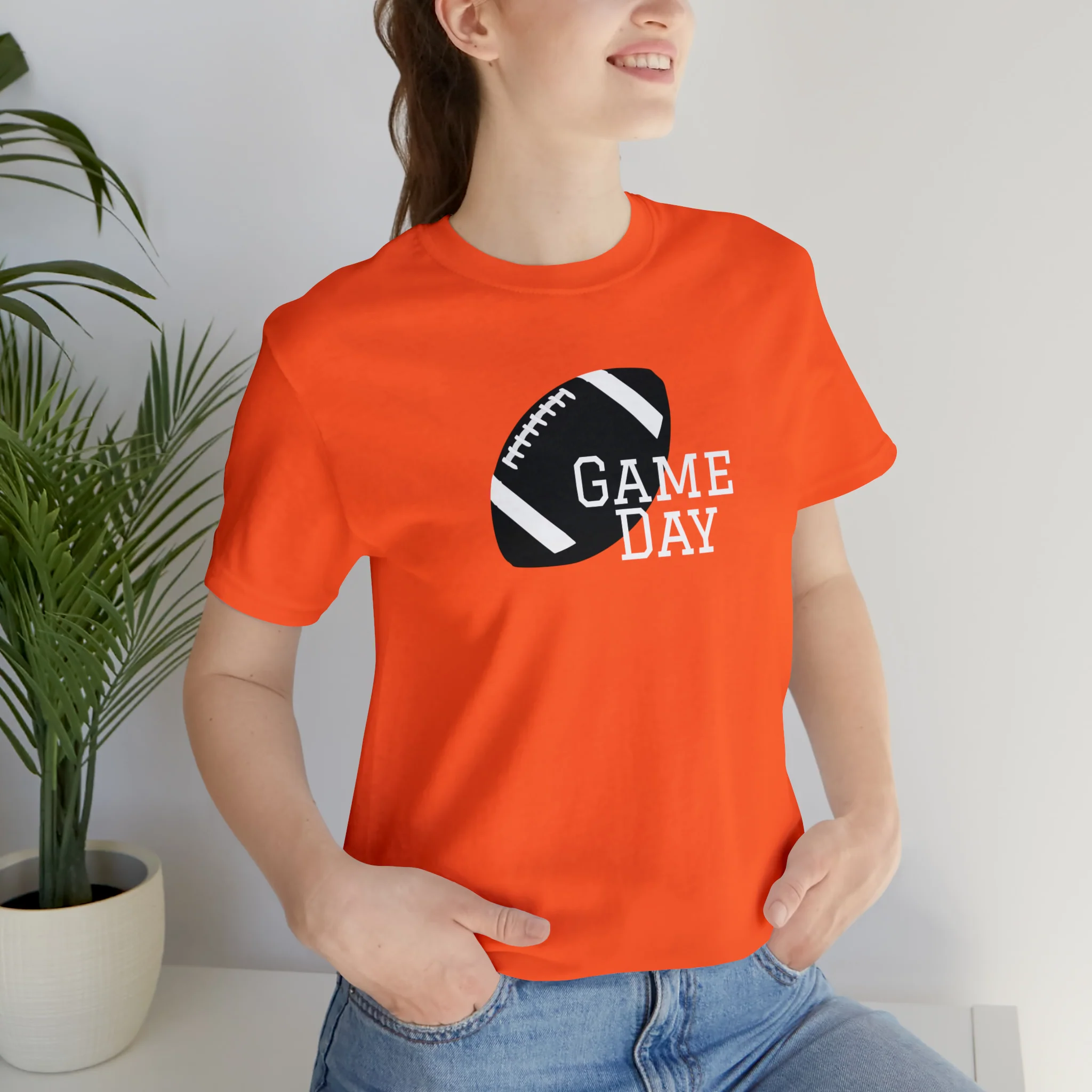 Game Day Football Unisex Jersey Short Sleeve Tee