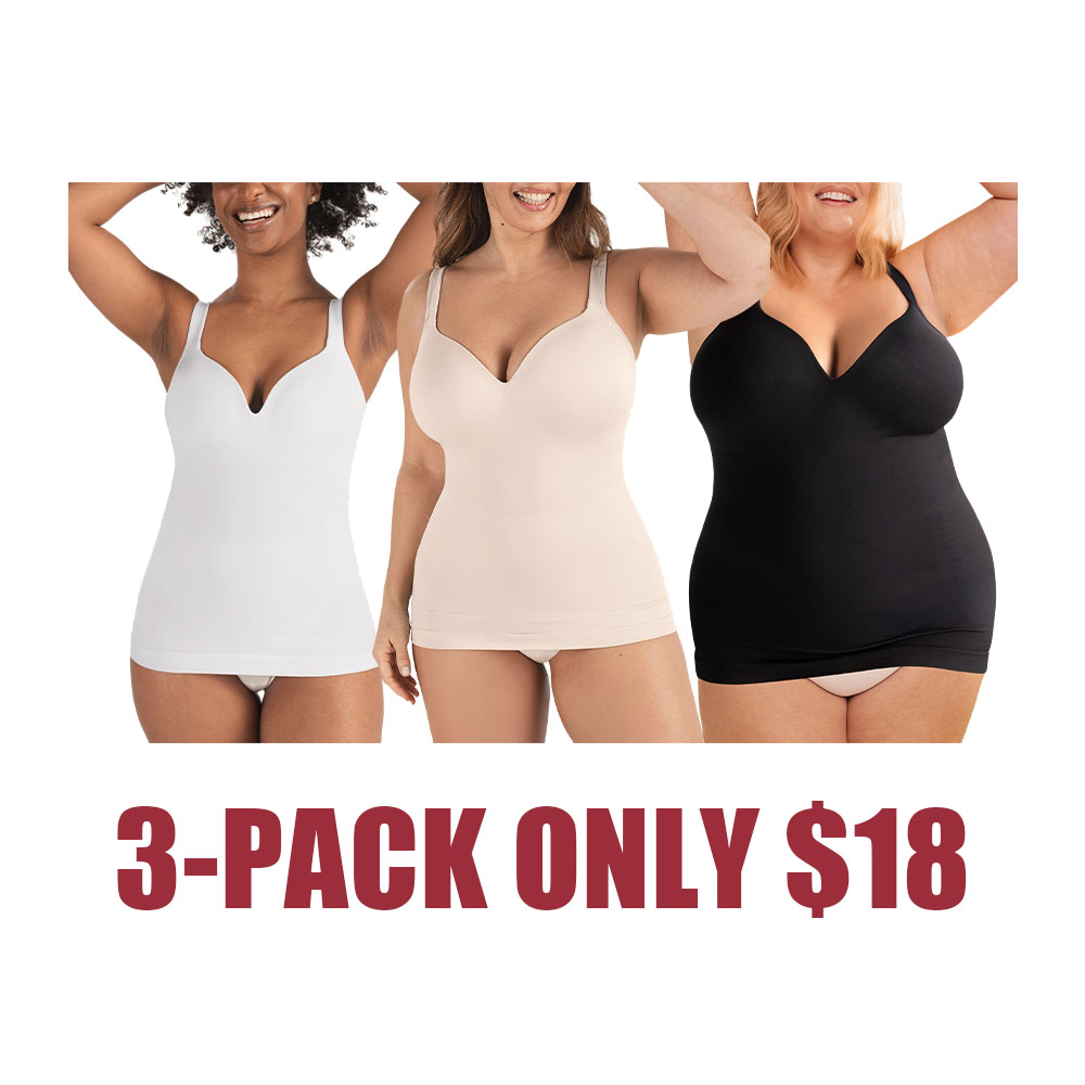Sweetheart Built-In Bra Shaper Cami