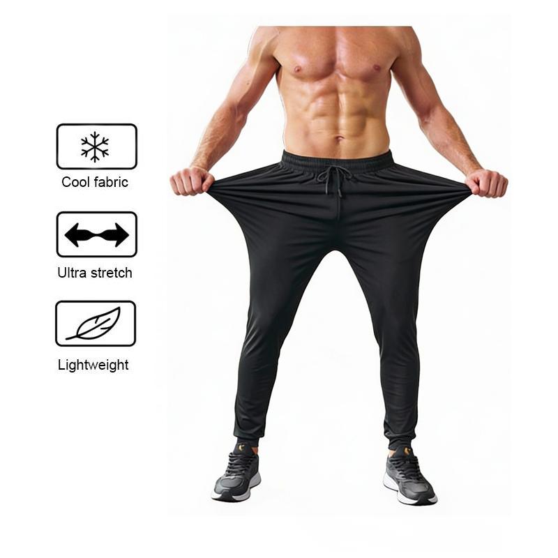 Men’s Stretch Jogger Pants — Comfort Fit with Pockets
