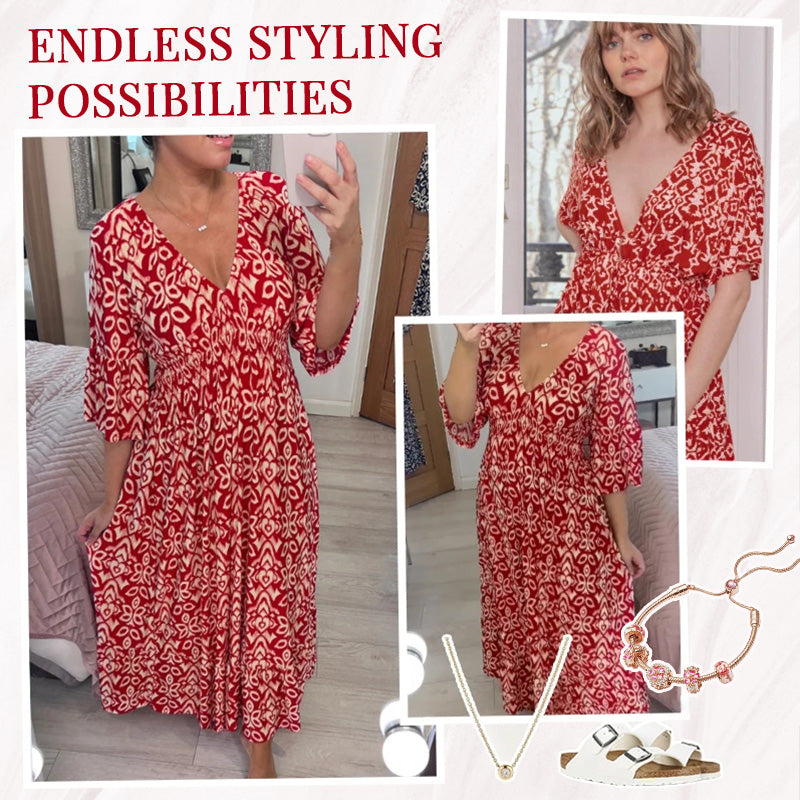 🔥Last Day Sale 49%🔥Seaside Holiday Relaxed Dress