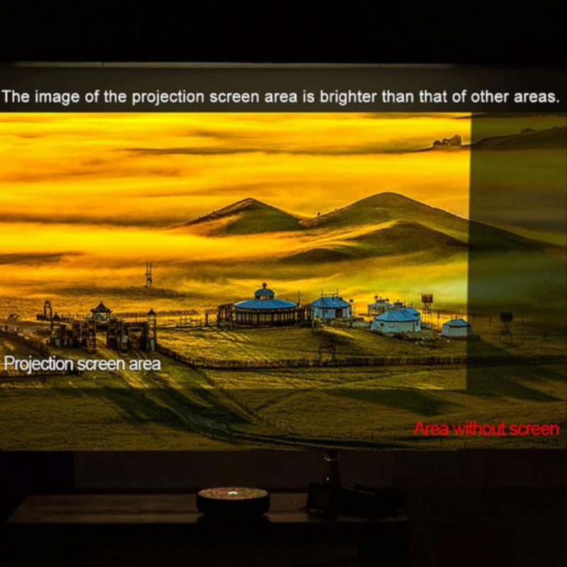 🔥 Hot Sale 50% OFF 🔥Foldable Anti-Light Projector Screen