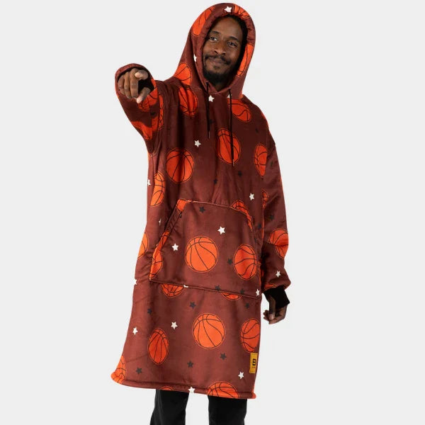 Wearable blanket Oversized with sherpa lining One size fits most.