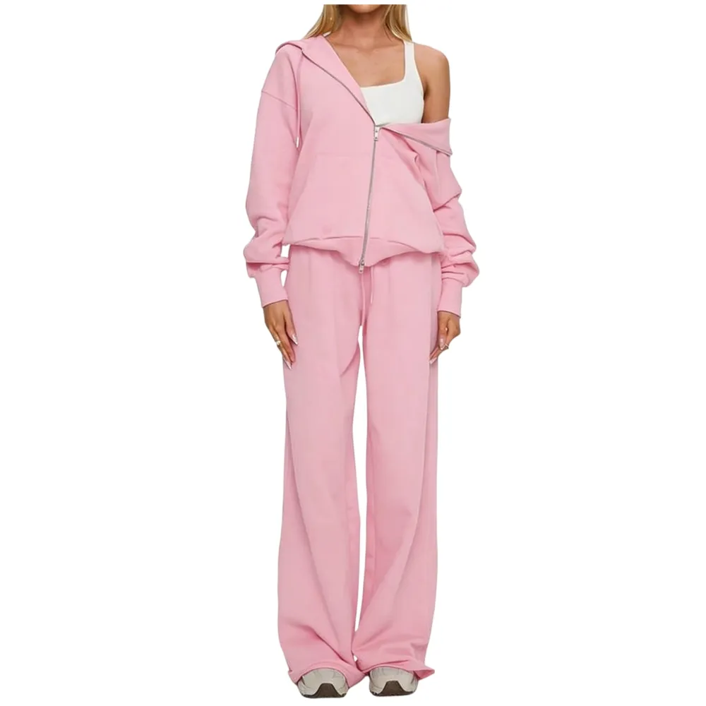 Women’s Fall-Winter 2-Piece Hoodie Tracksuit