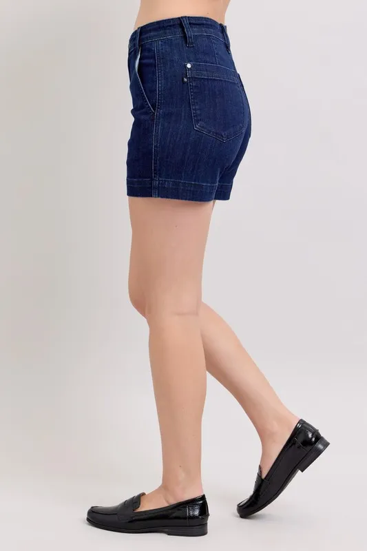 High Waist Denim Shorts