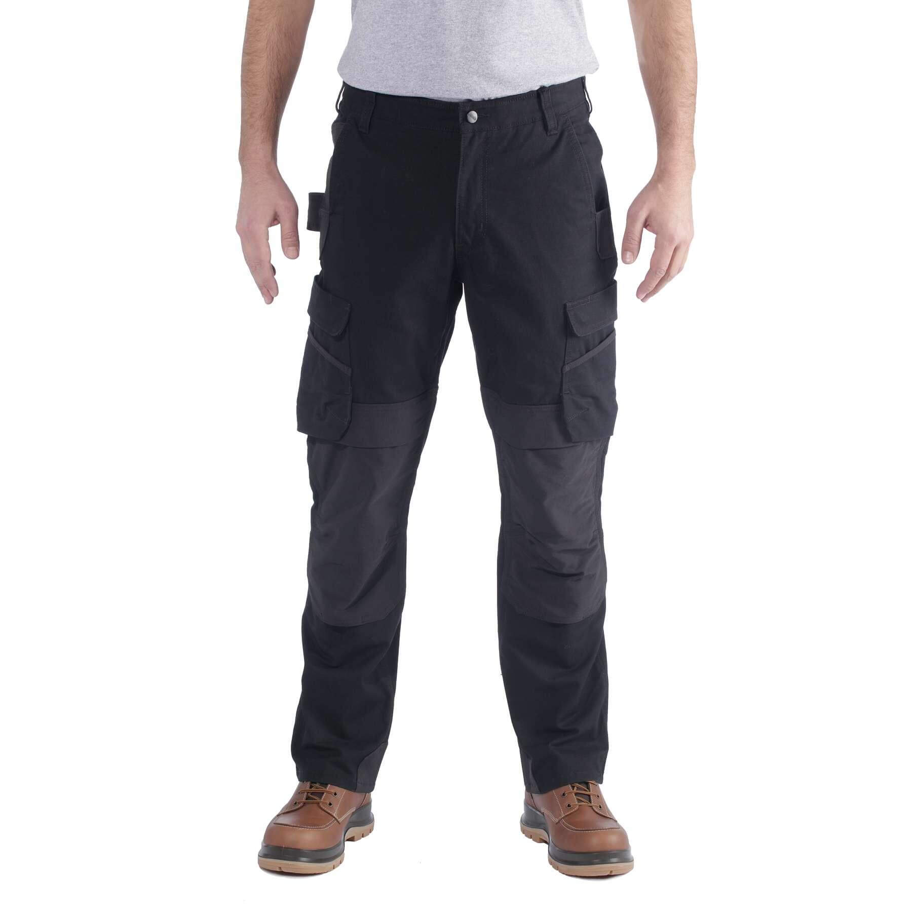 CHT Steel Relaxed Fit Double Front Stretch Ripstop Cargo Trousers 103335