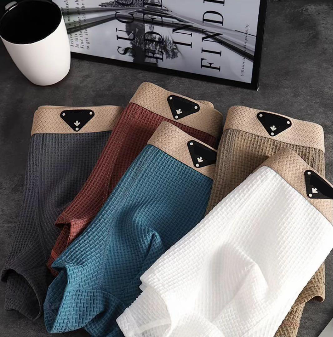 上質ワッフル素材 メンズトランクス