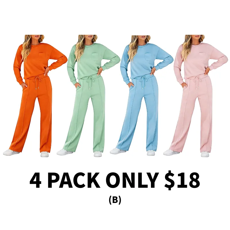 Women's 2-Piece Sleeveless Wide Leg Lounge Set