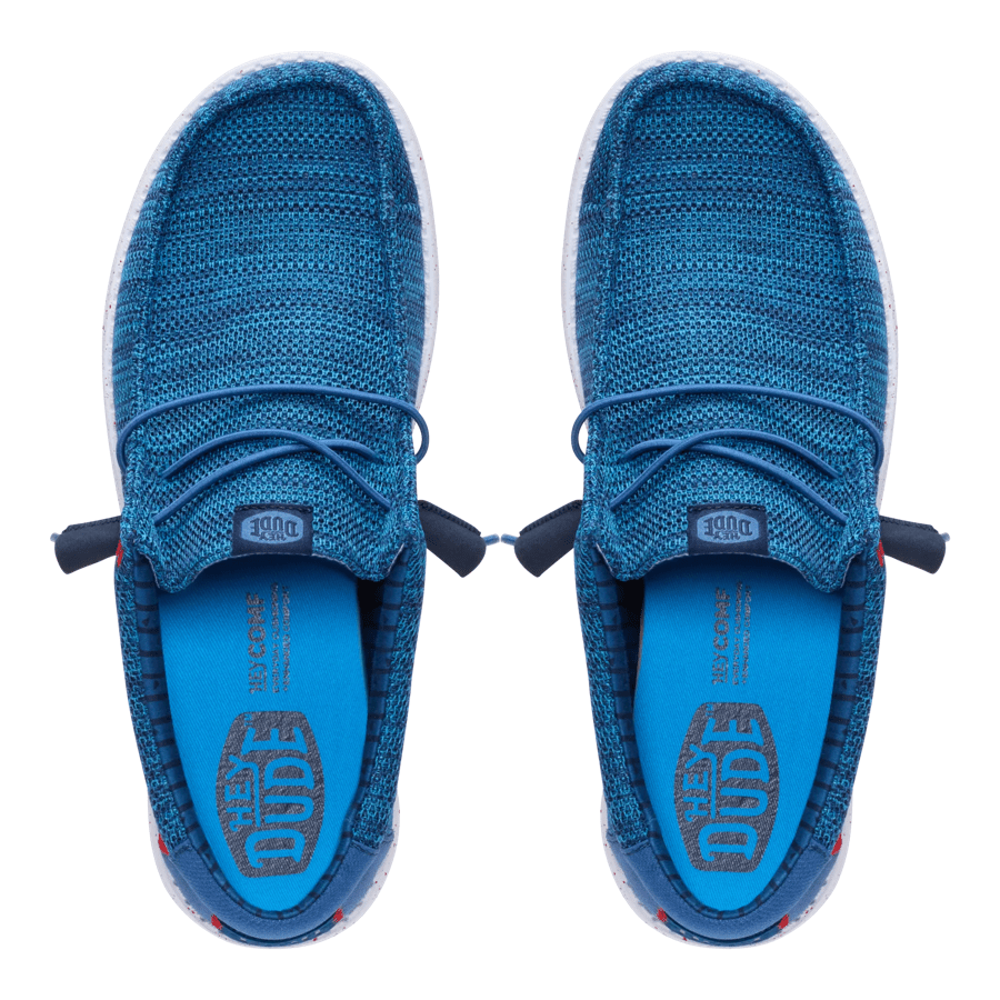 Wally Stretch Sox - Ensign Blue/Multi