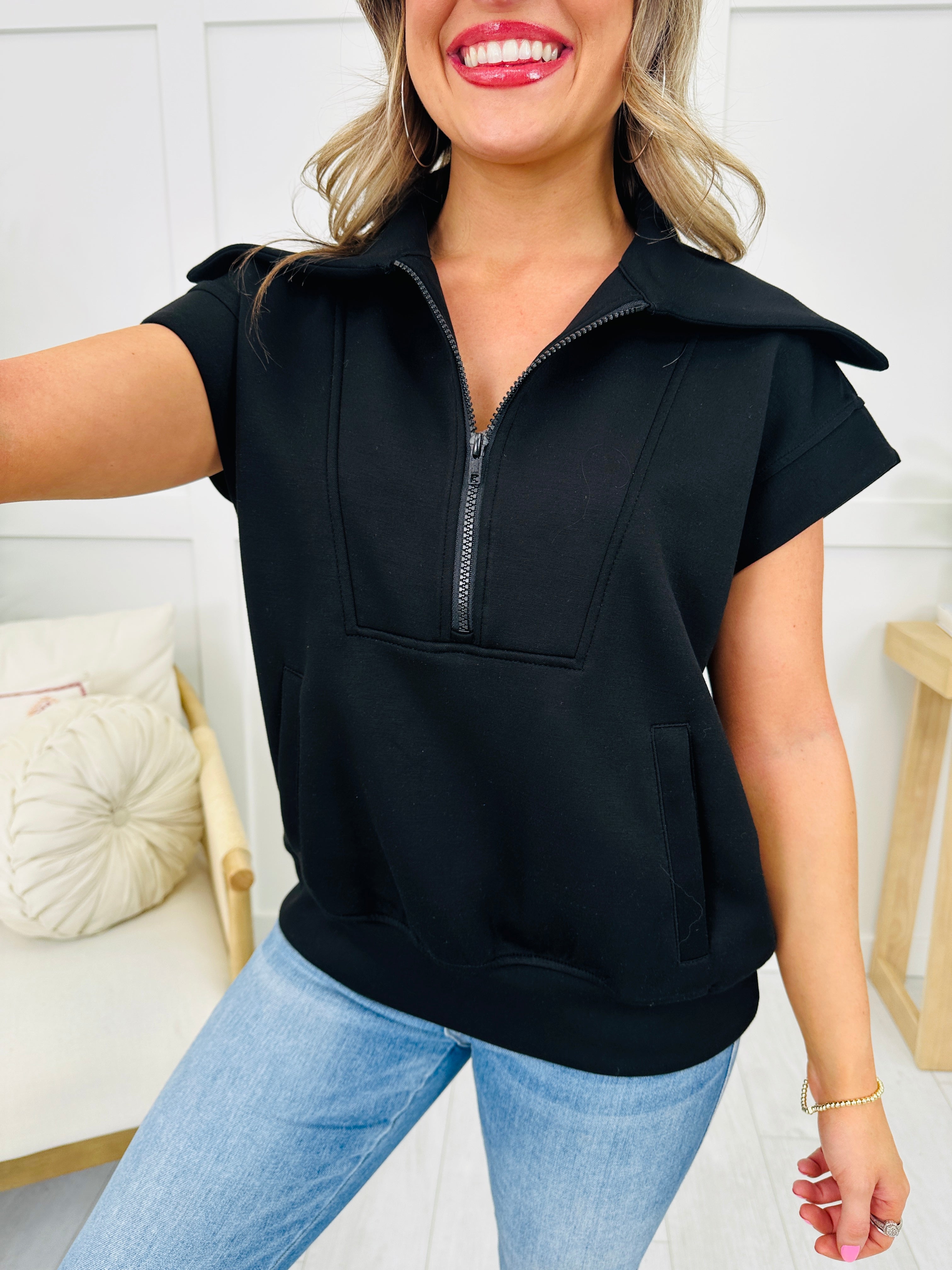 Super Scuba Short Sleeve Pullover- Multiple Colors!