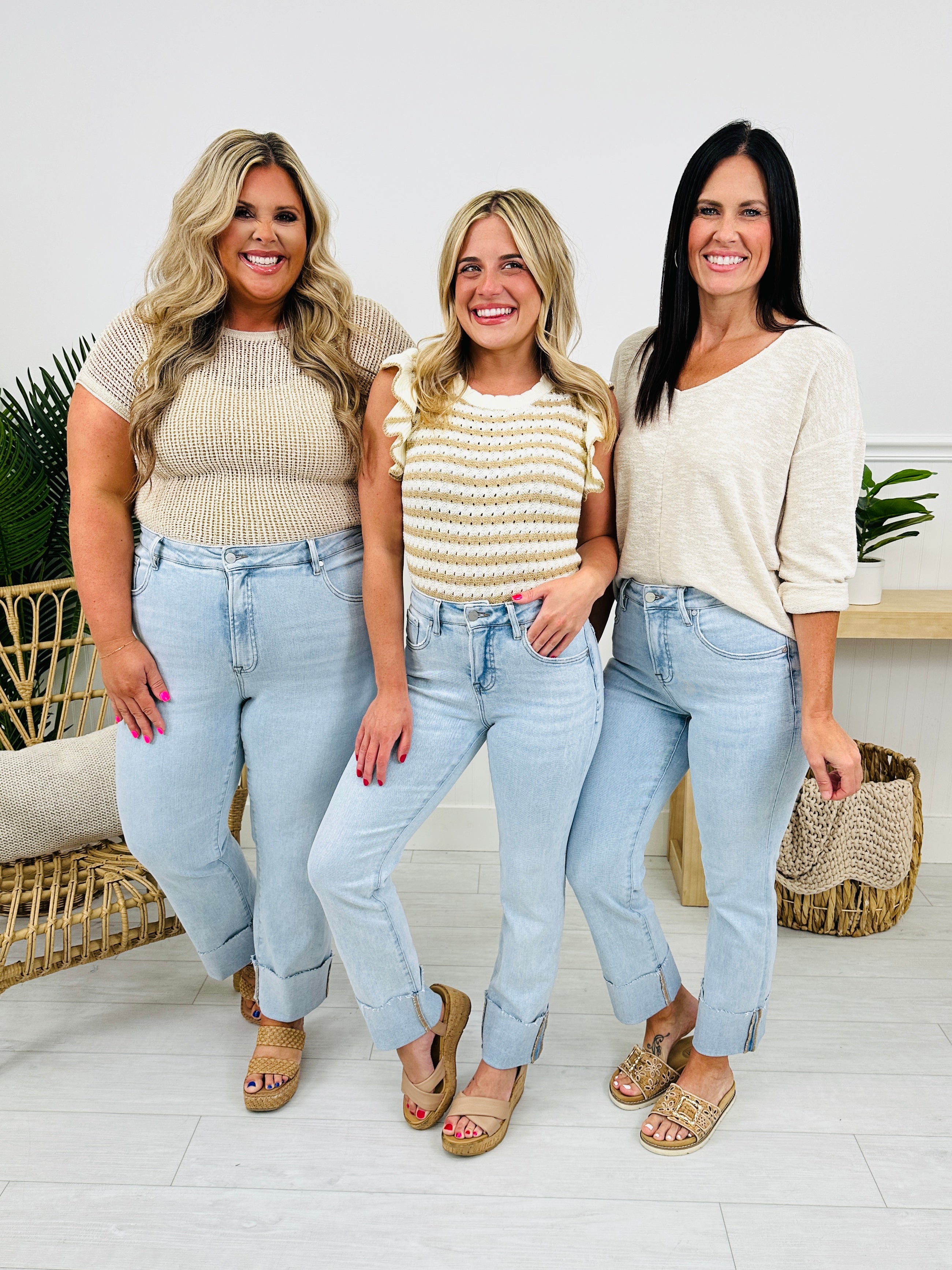 MOCO Exclusive Not Your Mother's Tummy Control Mom Jeans